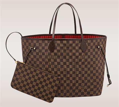 louis vuitton damier ebene replica|Louis Vuitton neverfull tote.